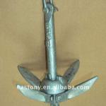 1.5LB Marine Hardware Hot Dip Galvanized Cast Grapnel Folding Anchor