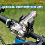 Maxtoch DX21 2pcs U2 LED Light Low Weight Bright Intelligent CREE LED Bicycle Light-DX21