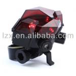 Hotting selling Bicycle laser tail light with 2 laser beam and 6 super bright red led