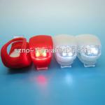 customized color perfect performance flexible silicone body ultra bright LED bike bicycle led light