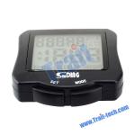 versatile digital exercise bike computer including odometer speedmeter clock with big lcd screen