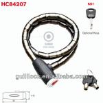 carapace lock,motorbike lock,armored cable lock,joint lockHC84207-HC84207