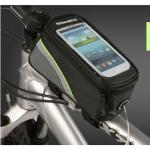 Cycling Bike Bicycle Frame Front Tube Bag Phone Case For iPhone 4/4S 5G Green-SC- #B151E