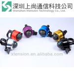 Mountain Bike Bicycle Bike Handlebar Bell Ring Horn Compass Blue Yellow Purple Red Silver-XT-CE1979