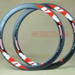 2014 Hongfu UAM carbon 700c road rims with basalt surface brake 50mm 38/50mm tubular or clincher