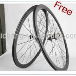 super light rims &amp; hubs 38mm clincher wheelsets carbon chinese road bike