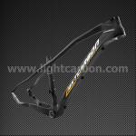 Lightcarbon mtb 2014 Thru-axle T700 china carbon bike frame with BB92 system HT089 carbon frame 27.5er for cross country-HT089