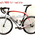 super design FM098 full carbon aero road bike frame &amp; 700C carbon clincher wheelset shimano Ultegra 6800 groupset