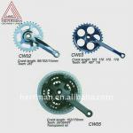 bicycle chainwheel and crank-DIFFERENT