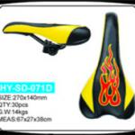 Hot selling rubber bicycle saddle made in China