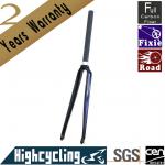 Light Strong Full Carbon Road Fixie Bicycle Fork-Highest-RF-186