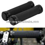 1 Pair Lock-on Round Handle Grip For Bicycle Mountain Bike Road Bike Handlebar Sets Black