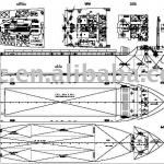 2800 T dry cargo ship boat-