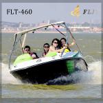 China Powerful 4.6m CF motor inboard small fiberglass boat for sale speedster-FLT460