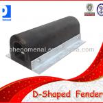 Semi-circular fender especially suitable for frame type wharf-