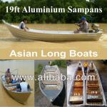 19ft Aluminium Sampans ~ Asian Long Boats ~ Aluminium Boats-19ft Coastal/Super Sampan