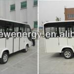 14 seats passenger electric shuttle bus enclosed-HWT14-ML