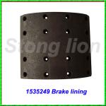 Excellent quality auto rear wheel 551162 1535249 Scania Truck brake lining