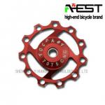 11T Anodized Red Derailleur Pulley for Bike YPU09A04