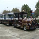 2.8L, 92KW, 42 Passenger Loading Trackless Fun Train for Park &amp; Fun Use SPL42