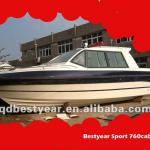 2012 model Bestyear Sport 700 cabin boat sport 700 cabin