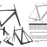 2013 New carbon road frame light weight, di2 carbon road frame Talia C