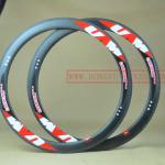 2014 HONGFUBIKE wide aero carbon rim china with basalt surface brake 40/56/86mm HF-R56-C