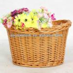 2014 Linyi handicraft orange bicycle baskets wholesale from manufacturer JY