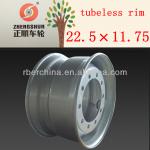 22.5 inch tubeless truck wheel rims 22.5*9.00