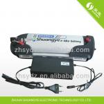 36v 12ah li-poly mountain bike 36v bottle battery