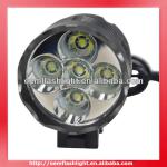 5 x Cree XM-L T6 3-Mode Bicycle Light with Charger and 4 x 26650 Battery Pack S021113