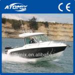 6 meter Fiberglass power boat with outboard engine (600 Hard Top Fisherman) 600 Hard Top Fisherman