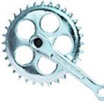 bicycle parts chainwheel and crank 26&quot;