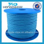 blue double braided mooring rope 100M  mooring rope