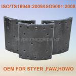 brake linings for heavy duty trucks