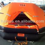 Davit lauching type inflatable liferaft