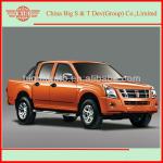 Double Cabin diesel engine rear wheel drive LHD pickup on sale 1026