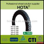 European Standard High Quality COLOURED bike tyres 16x2.125 1052