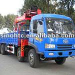 FAW jiefang 8x4 30T crane truck CA1256