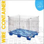 Foldable metal storage container cage XDR-A003