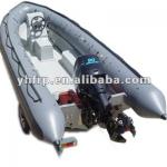 grp lightweight inflatable pontoon fishing boat QS310