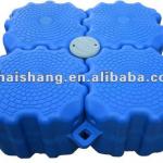 Hdpe plastic pontoons for sale hisea-modular floating pontoon