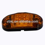 HIGH QUALITY 2.5&quot; OVAL LED SIDE MARKER AND CLEARANCE LIGHT 20-3130C