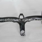 high quality road bike carbon handlebar integarated stem and handlebar MC-HR01