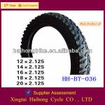 hot sale new model high quality children bike rubber tyres,bicycle tires HH-BT-014