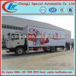 JAC Road advertising stage truck,mobile stage truck for sale CLW