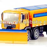 KDW die cast snowplows truck 620029