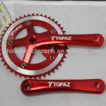 LASCO Fixed Gear Single Speed Chainwheel Crank TOPAZ J2175