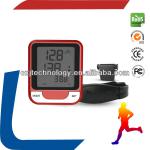 LCD Digital Speedometer Odometer Calories speed distance waterproof sunding wireless bicycle compute with heart rate monitor CXJJ-06159