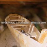 LOW COST Wooden rowing boat made in EUROPE